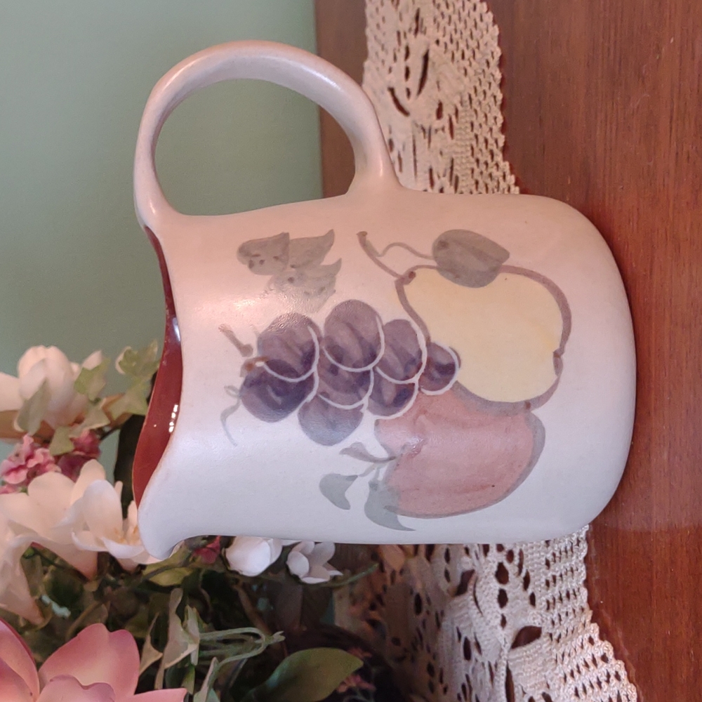 Chatham Potters Country Harvest Pitcher